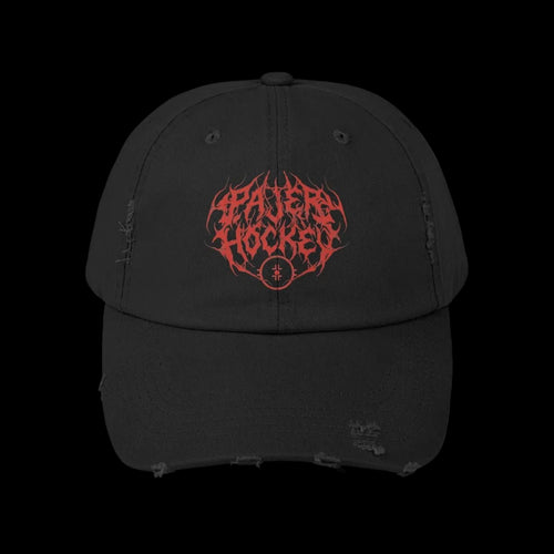 Brutally Basic Distressed Black Cap - Pajer Hockey