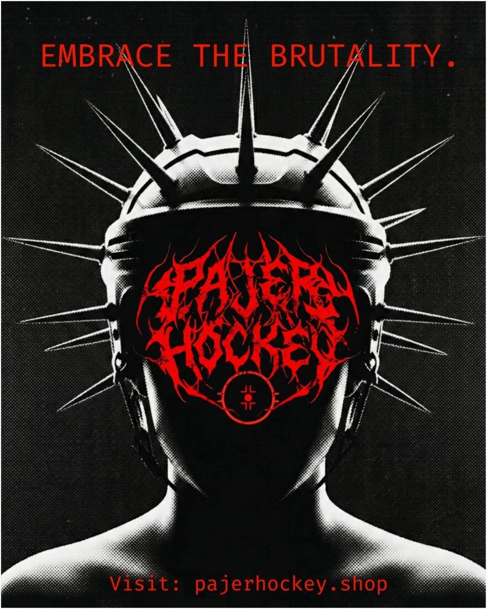 Embrace the Brutality - Matte Vertical Poster - Pajer Hockey