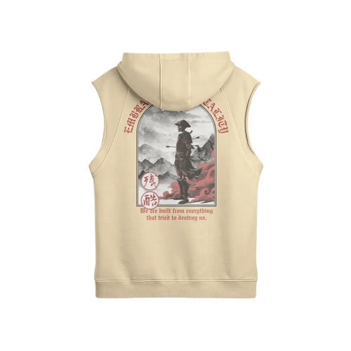 Embrace the Brutality Warrior | Oversized Cutoff Hoodie - Pajer Hockey