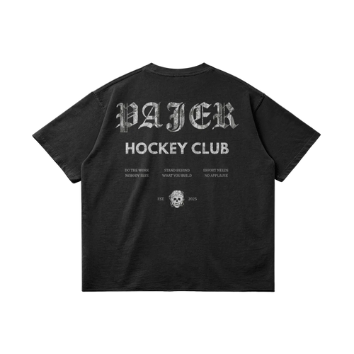 Pajer Hockey Club Winter Camo Oversized Raw Hem Shirt - Pajer Hockey
