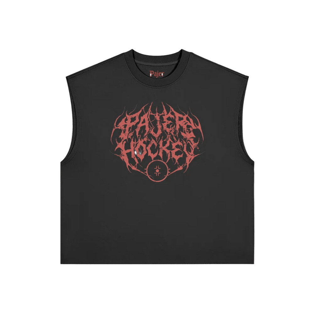 Pajer Hockey Deathcore Logo | Cut-Off Tee - Pajer Hockey