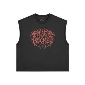 Pajer Hockey Deathcore Logo | Cut-Off Tee