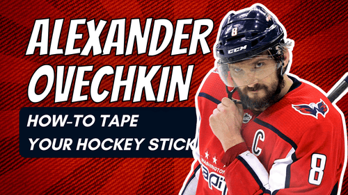 How to Tape Your Hockey Stick Like Alexander Ovechkin — NHL Tape Job Tutorial - Pajer Hockey