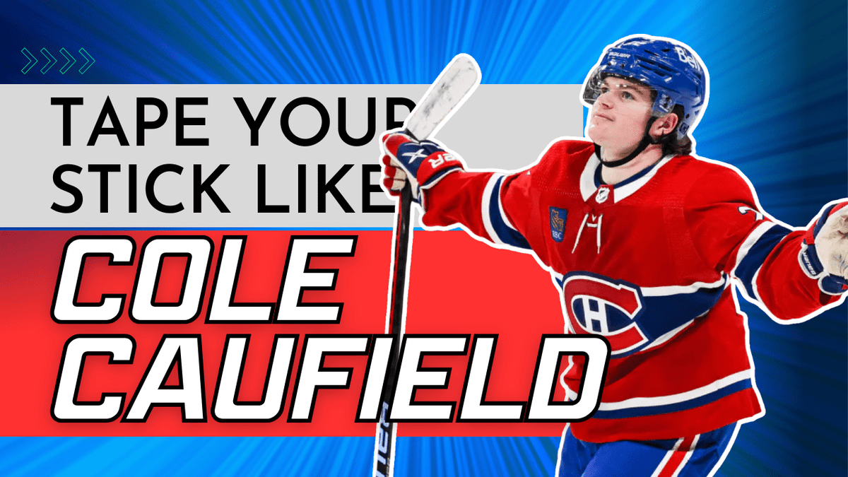 How to Tape Your Hockey Stick Like Cole Caufield — NHL Tape Job Tutorial - Pajer Hockey