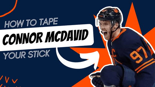 How to Tape Your Hockey Stick Like Connor McDavid — NHL Tape Job Tutorial - Pajer Hockey