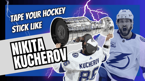How to Tape Your Hockey Stick Like Nikita Kucherov — Full Blade + Wax NHL Tape Job - Pajer Hockey