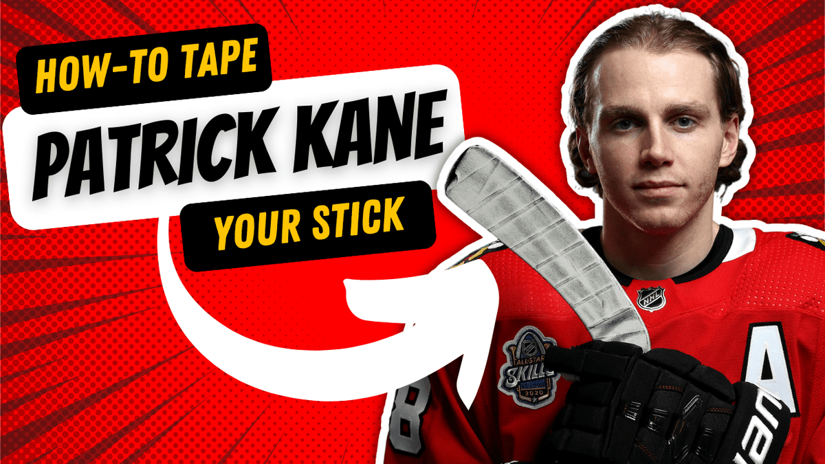 How to Tape Your Hockey Stick Like Patrick Kane — NHL Tape Job Tutorial - Pajer Hockey