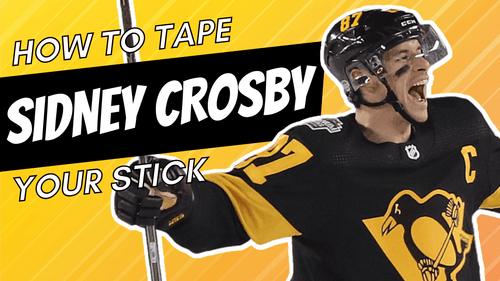How to Tape Your Hockey Stick Like Sidney Crosby — NHL Tape Job Tutorial - Pajer Hockey