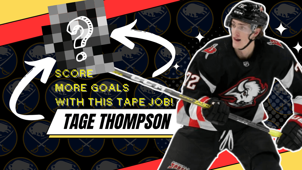 How to Tape Your Hockey Stick Like Tage Thompson — NHL Tape Job Tutorial - Pajer Hockey