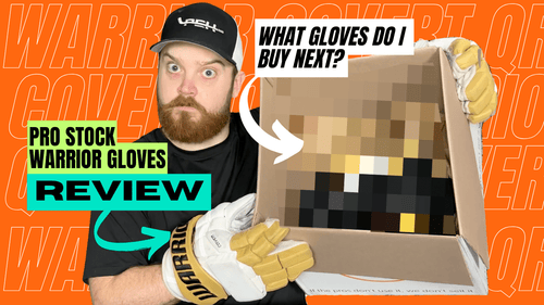Warrior Covert QRL Pro Stock Gloves Review - Pajer Hockey
