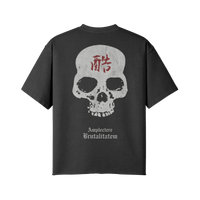 Amplectere Brutalitatem | Oversized Raw Hem Heavyweight Tee - Pajer Hockey