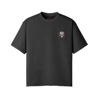 Amplectere Brutalitatem | Oversized Raw Hem Heavyweight Tee - Pajer Hockey