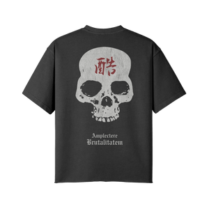 Amplectere Brutalitatem | Oversized Raw Hem Heavyweight Tee