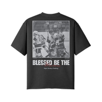 Blessed Be The Warriors Hockey | Heavyweight Oversized Tee - Pajer Hockey