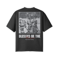 Blessed Be The Warriors Hockey | Heavyweight Oversized Tee - Pajer Hockey