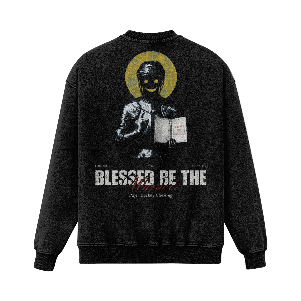 Blessed Be the Warriors | Oversized Heavyweight Sweatshirt - Pajer Hockey