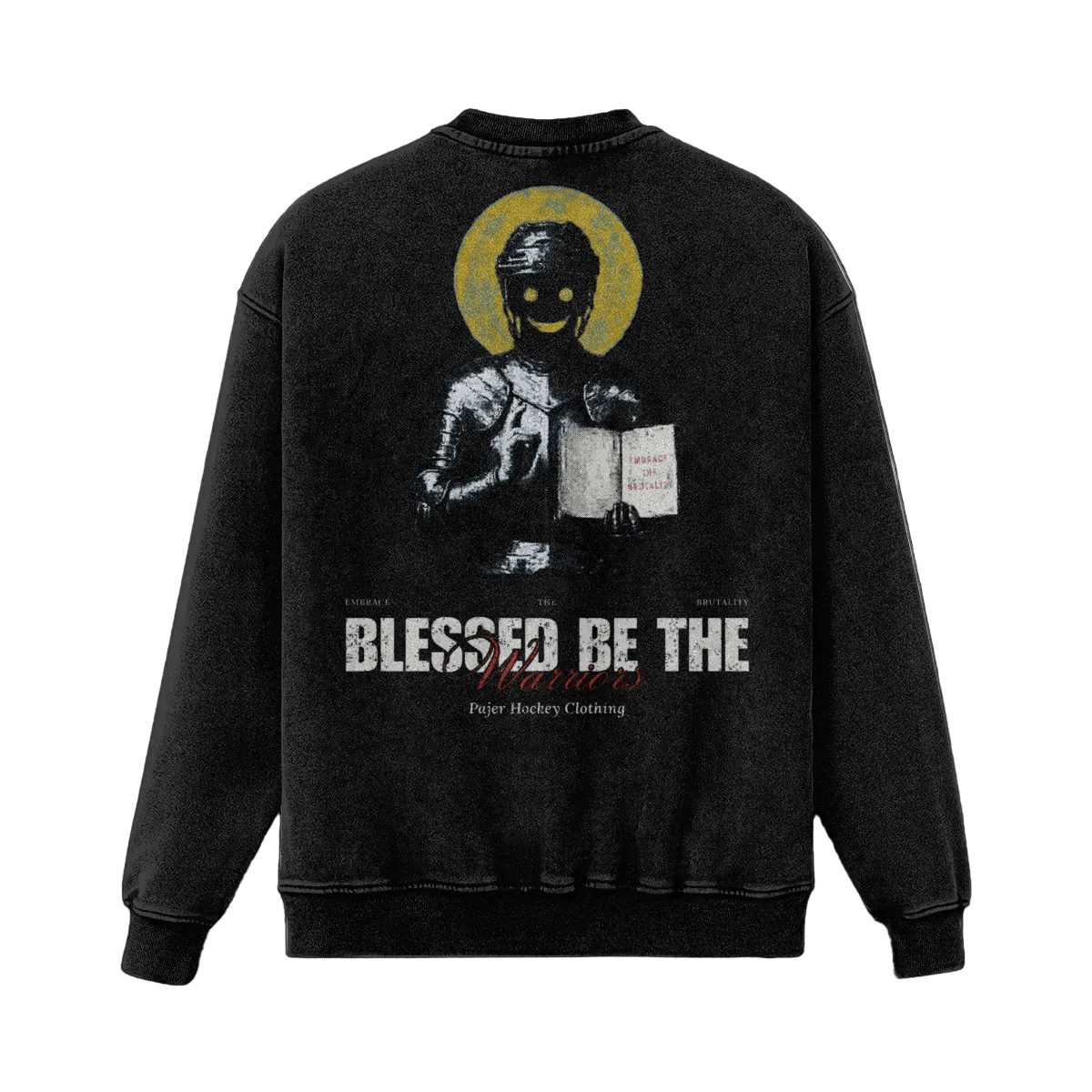 Blessed Be the Warriors | Oversized Heavyweight Sweatshirt - Pajer Hockey