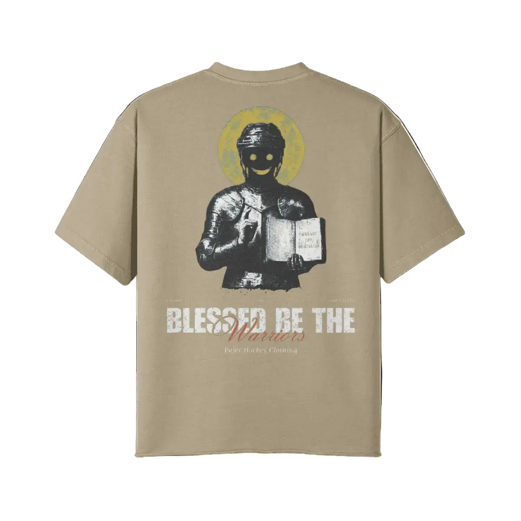Blessed Be the Warriors Oversized Tee - Pajer Hockey