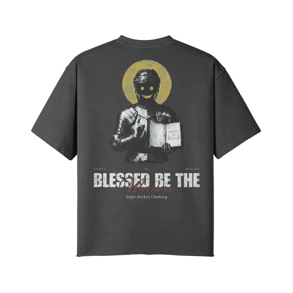 Blessed Be the Warriors Oversized Tee - Pajer Hockey
