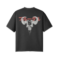 Brutal Bull | Oversized Raw Hem Heavyweight Tee - Pajer Hockey