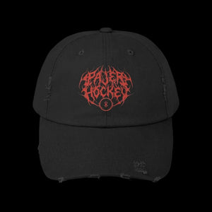 Brutally Basic Distressed Black Cap