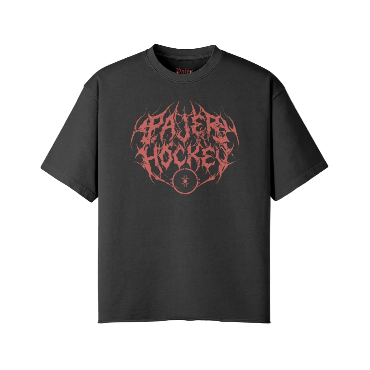 Brutally Basic | Oversized Raw Hem Heavyweight Tee - Pajer Hockey