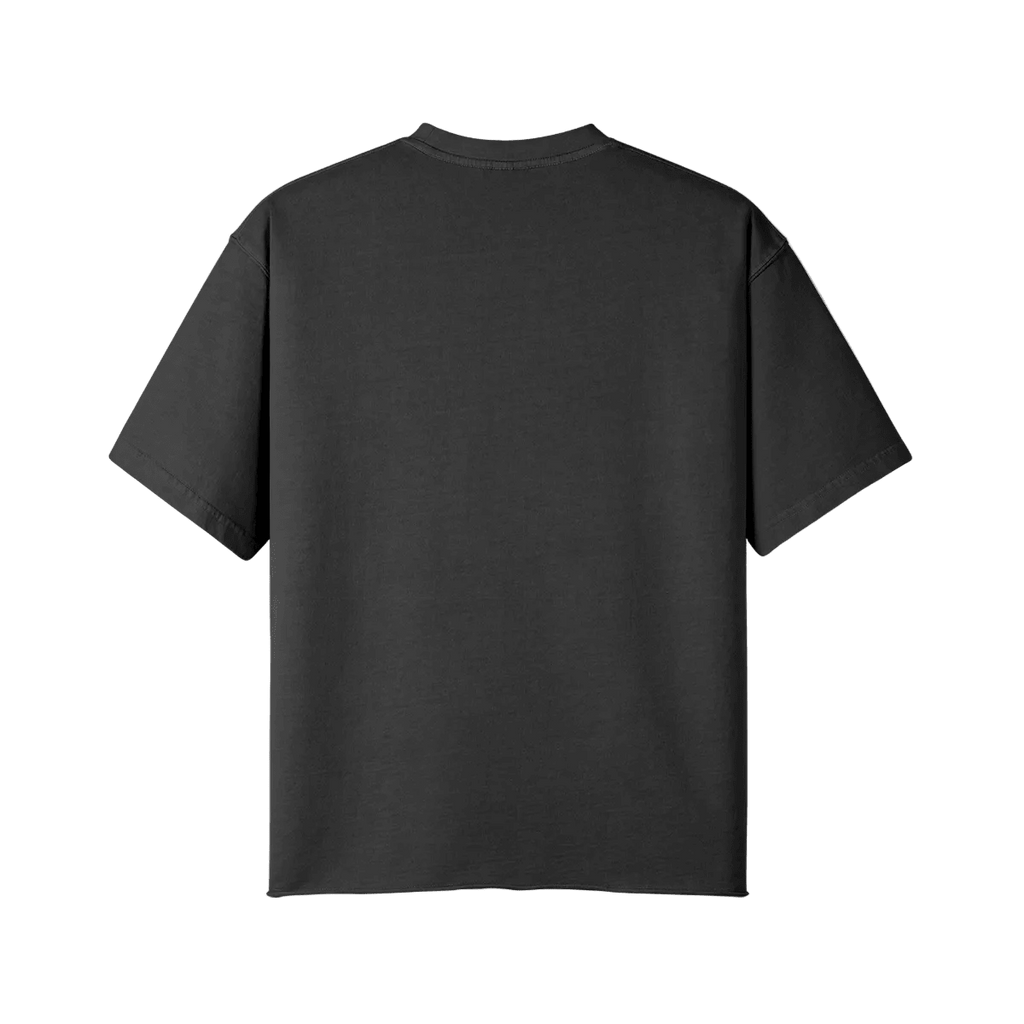 Brutally Basic | Oversized Raw Hem Heavyweight Tee - Pajer Hockey
