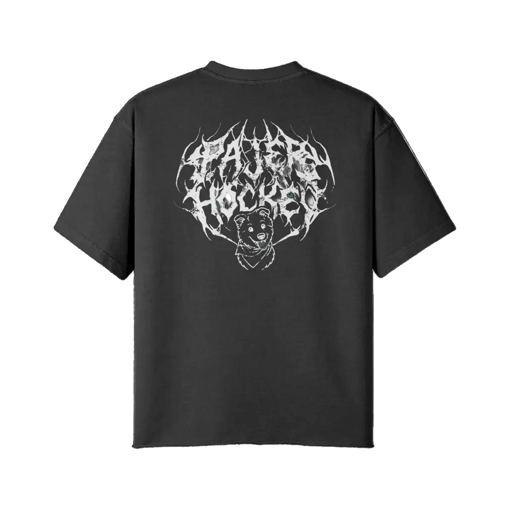 El Diablo | Oversized Raw Hem Heavyweight Tee - Pajer Hockey