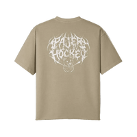 El Diablo | Oversized Raw Hem Heavyweight Tee - Pajer Hockey