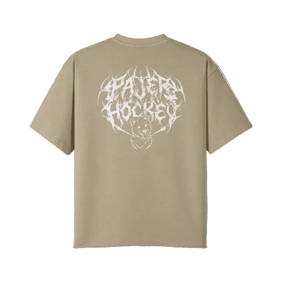 El Diablo | Oversized Raw Hem Heavyweight Tee - Pajer Hockey