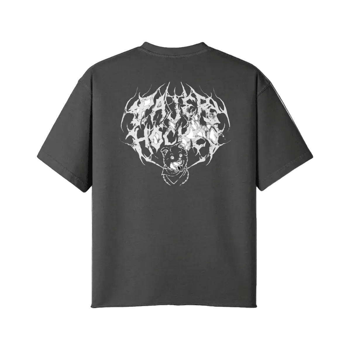El Diablo | Oversized Raw Hem Heavyweight Tee - Pajer Hockey