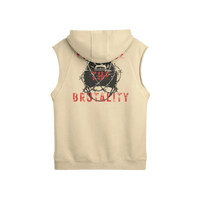 Embrace the Brutality | Oversized Cutoff Hoodie - Pajer Hockey