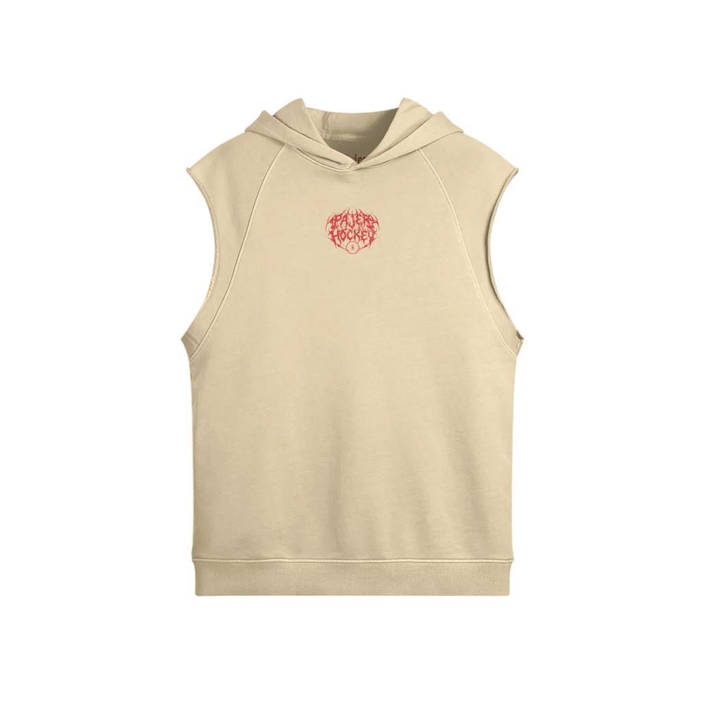 Embrace the Brutality | Oversized Cutoff Hoodie - Pajer Hockey