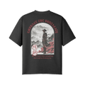 Embrace the Brutality Warrior | Oversized Raw Hem Heavyweight Tee - Pajer Hockey