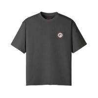 Embrace the Brutality Warrior | Oversized Raw Hem Heavyweight Tee - Pajer Hockey