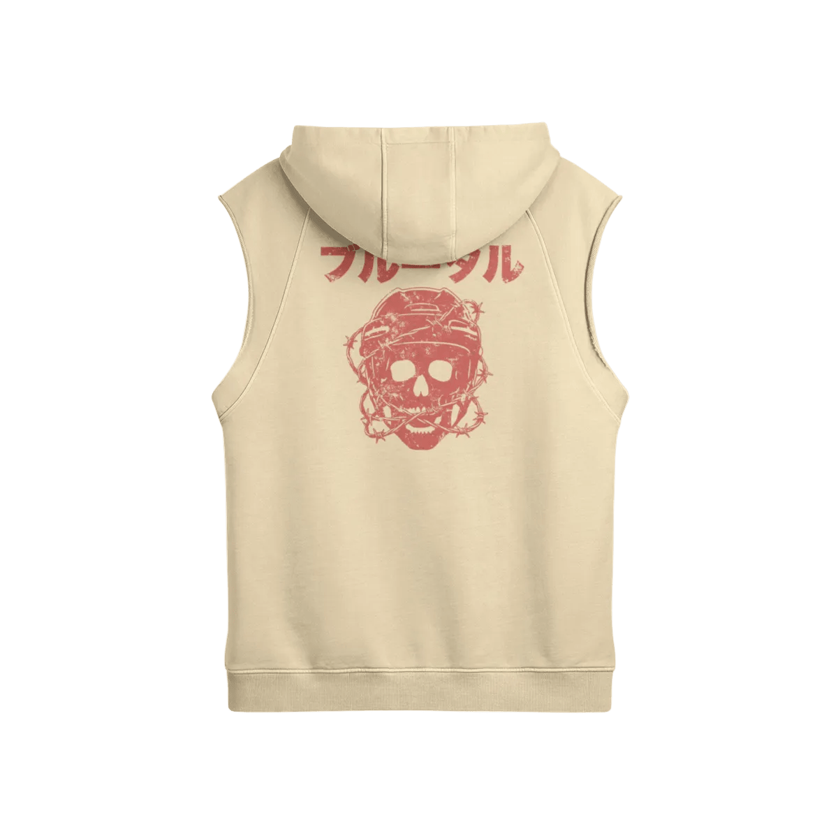 Embrace the Burūtaru | Oversized Cutoff Hoodie - Pajer Hockey