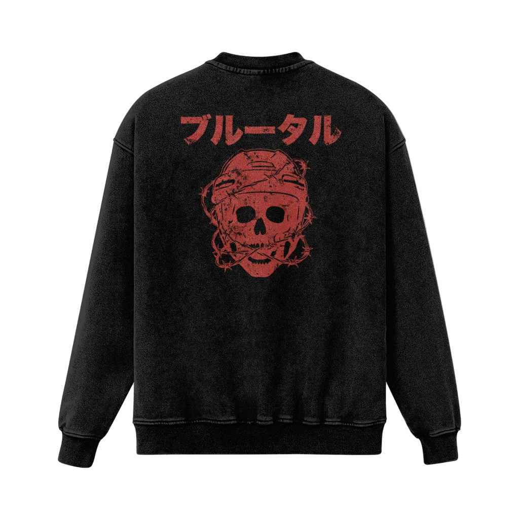 Embrace the Burūtaru | Oversized Heavyweight Sweatshirt - Pajer Hockey