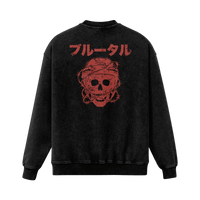 Embrace the Burūtaru | Oversized Heavyweight Sweatshirt - Pajer Hockey