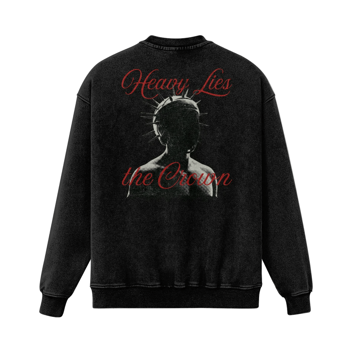 Heavy Lies the Crown | Oversized Heavyweight Sweatshirt - Pajer Hockey