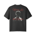 Heavy Lies the Crown | Oversized Raw Hem Heavyweight Tee - Pajer Hockey
