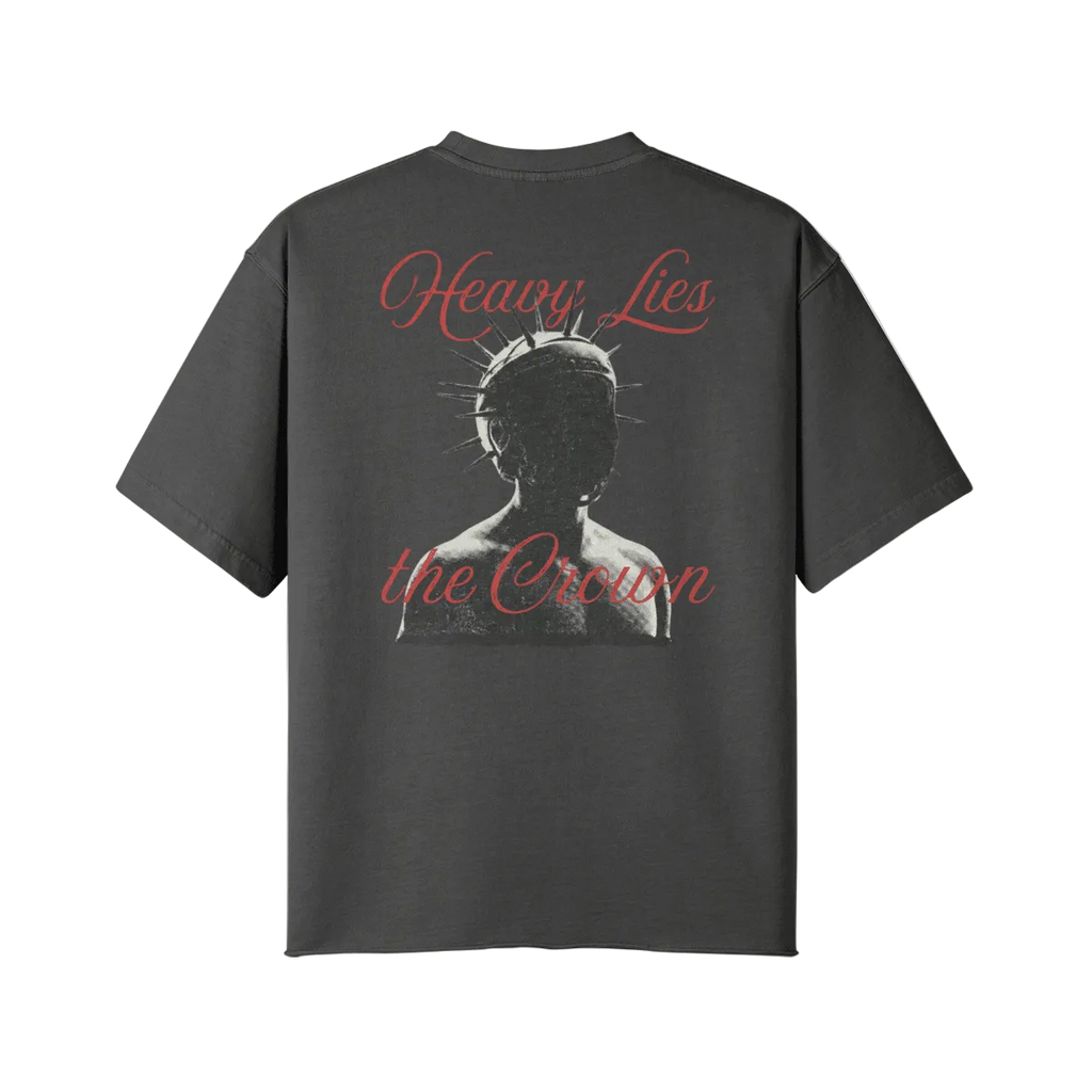 Heavy Lies the Crown Oversized Tee - Pajer Hockey