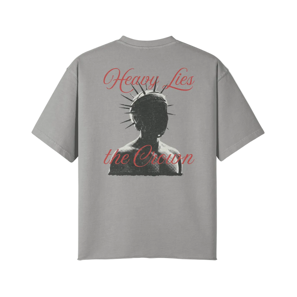 Heavy Lies the Crown Oversized Tee - Pajer Hockey