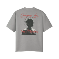 Heavy Lies the Crown Oversized Tee - Pajer Hockey