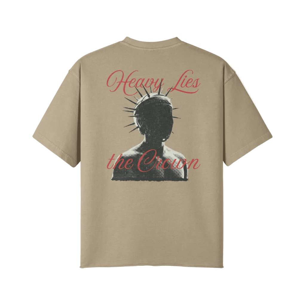 Heavy Lies the Crown Oversized Tee - Pajer Hockey