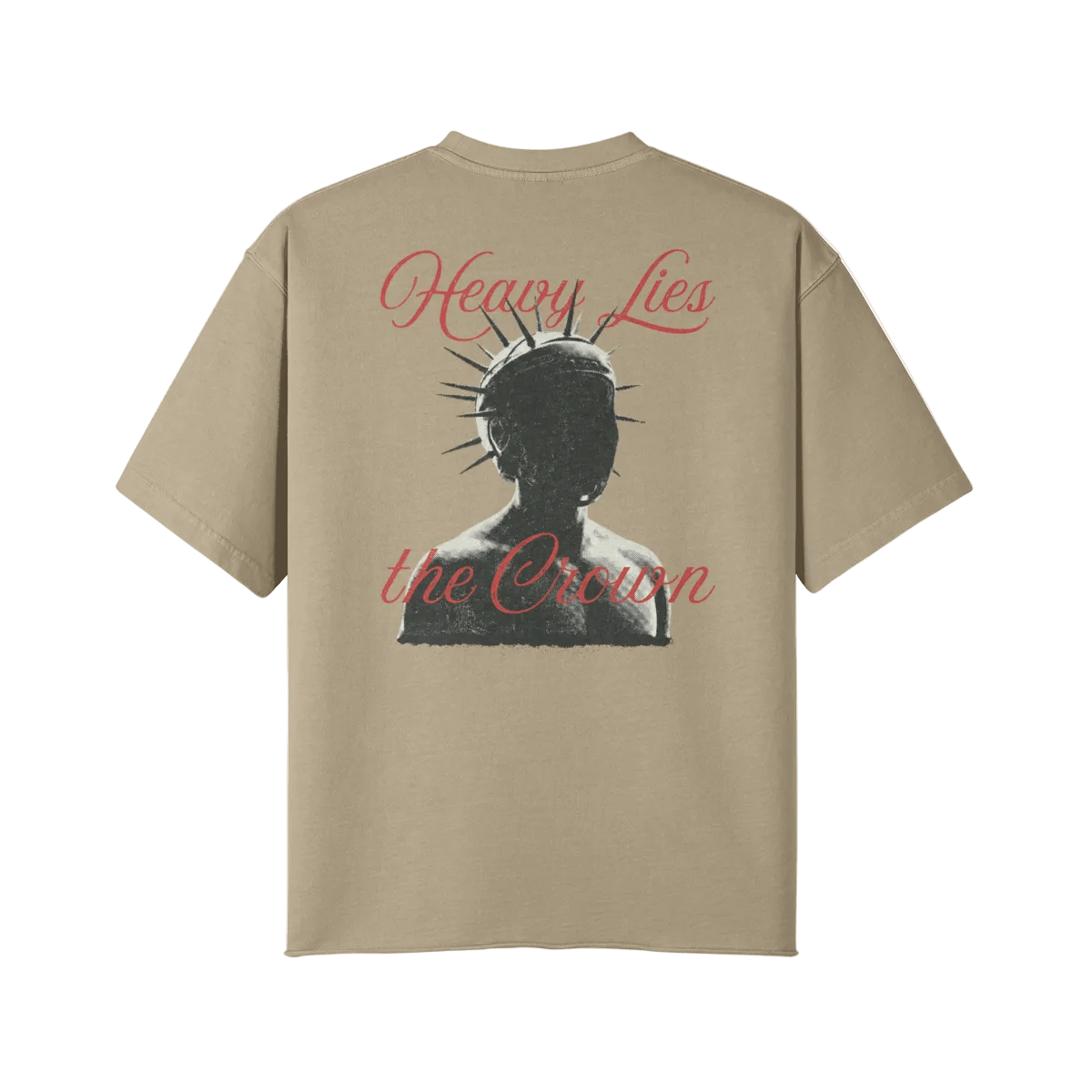 Heavy Lies the Crown Oversized Tee - Pajer Hockey