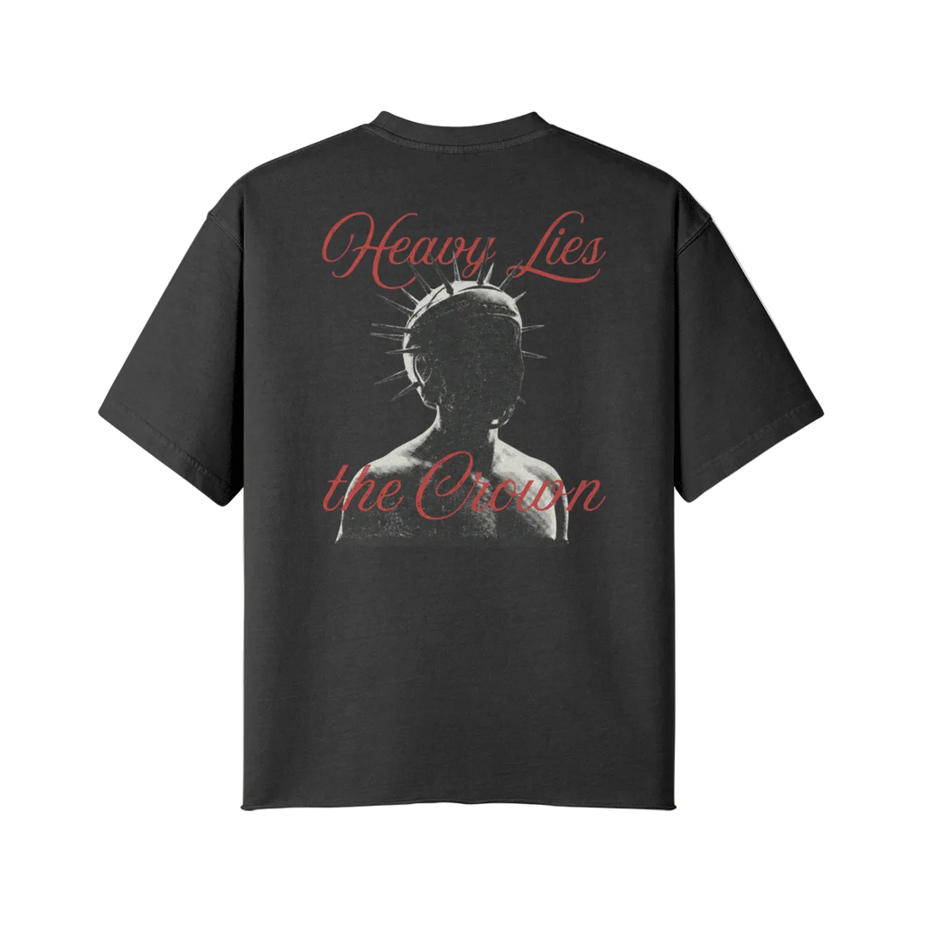 Heavy Lies the Crown Oversized Tee - Pajer Hockey