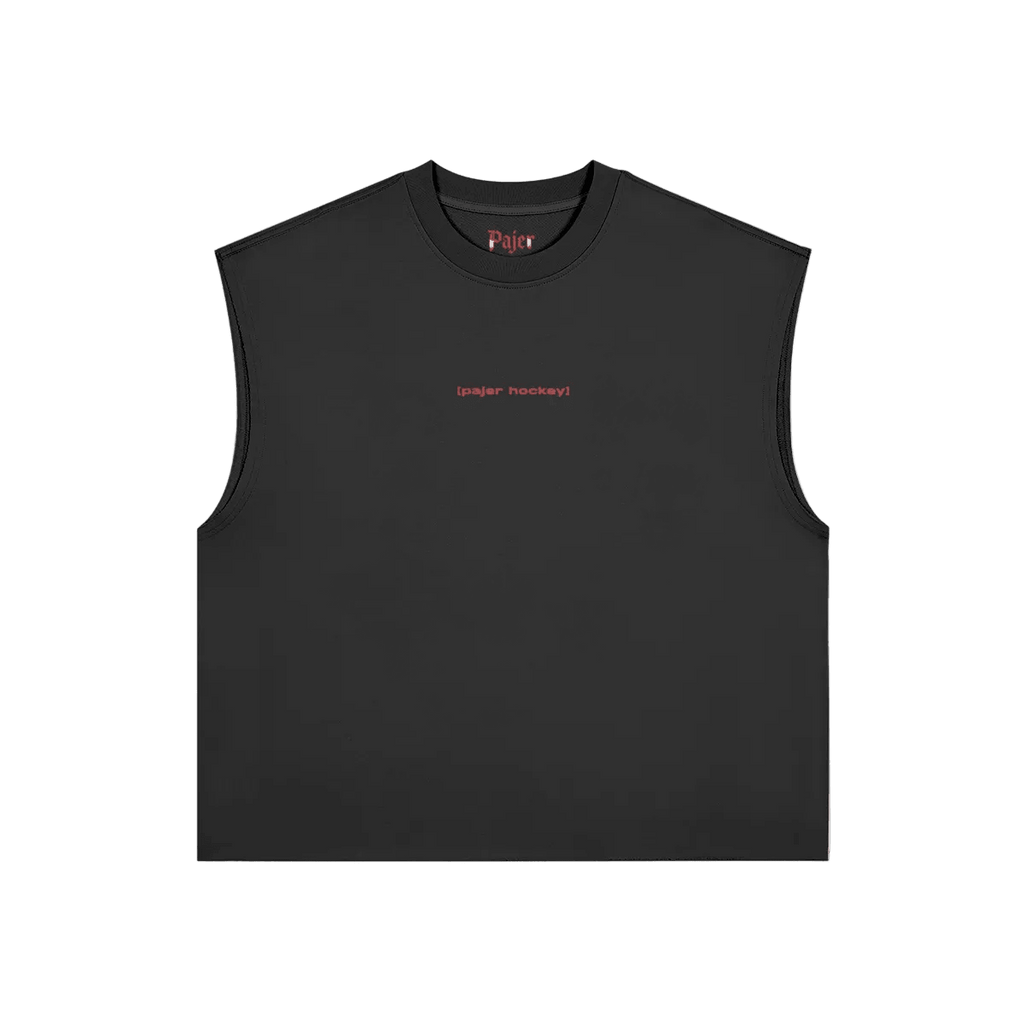 Pajer Hockey Bracket Logo | Cut-Off Tee - Pajer Hockey