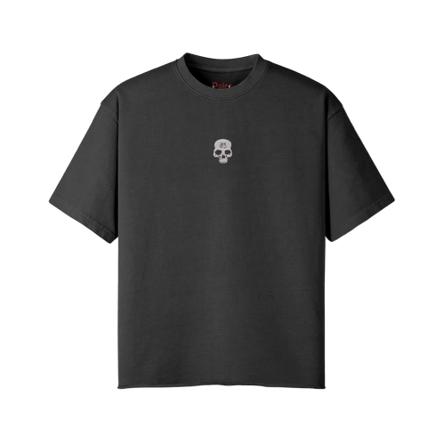 Pajer Hockey Brutality Kanji | Oversized Raw Hem Heavyweight Tee - Pajer Hockey