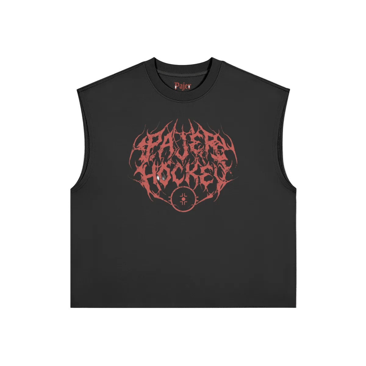 Pajer Hockey Deathcore Logo | Cut-Off Tee - Pajer Hockey