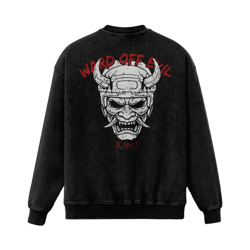 Ward Off Evil | Oversized Heavyweight Sweatshirt - Pajer Hockey